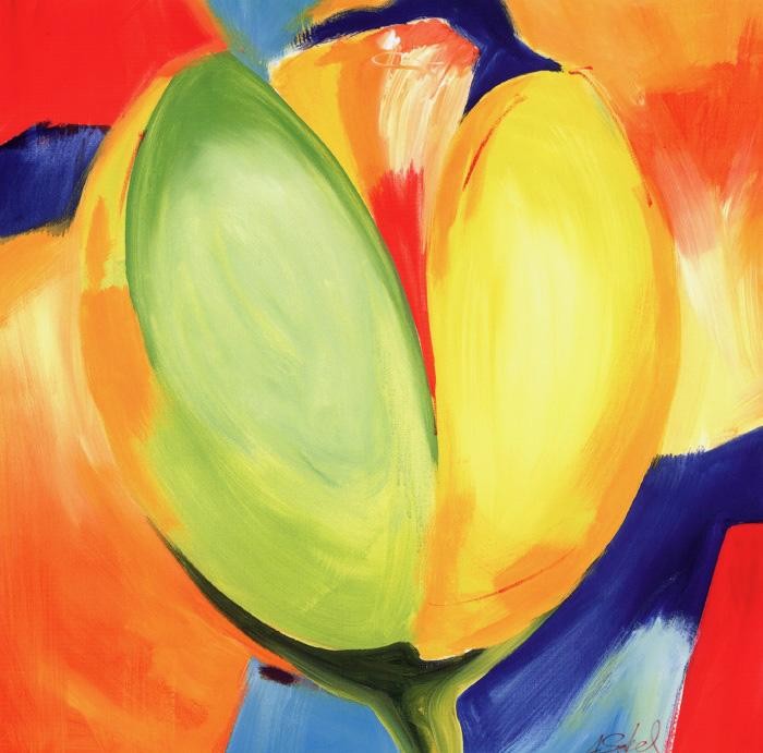 Alfred Gockel Riotous Tulips II
